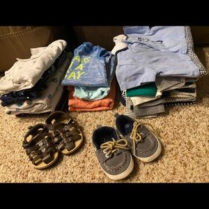 6/6-9mo baby boy lot